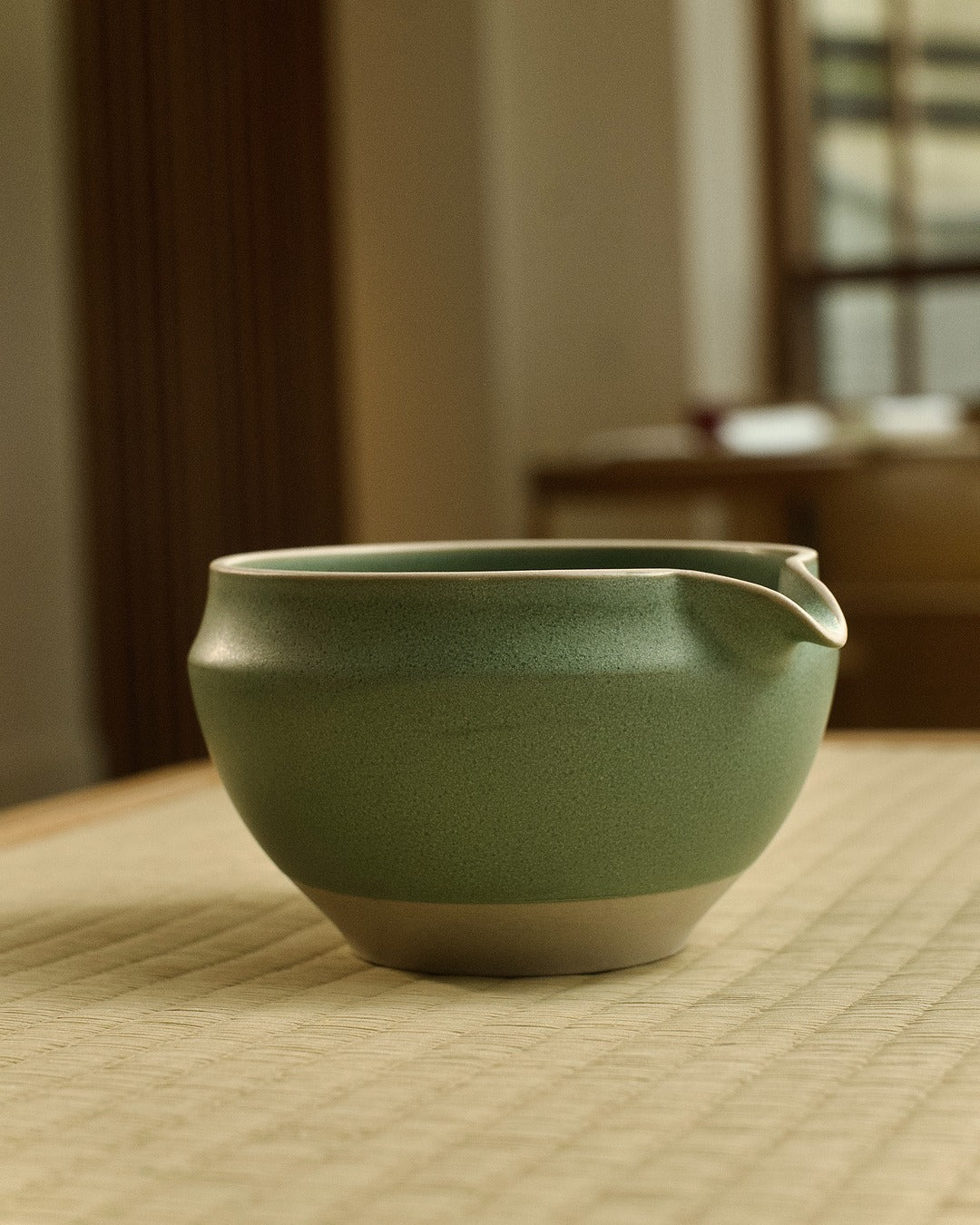 Origami Katakuchi Matcha Bowl