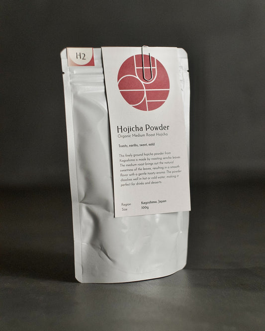 H2 / Organic Hojicha Powder, Medium Roast