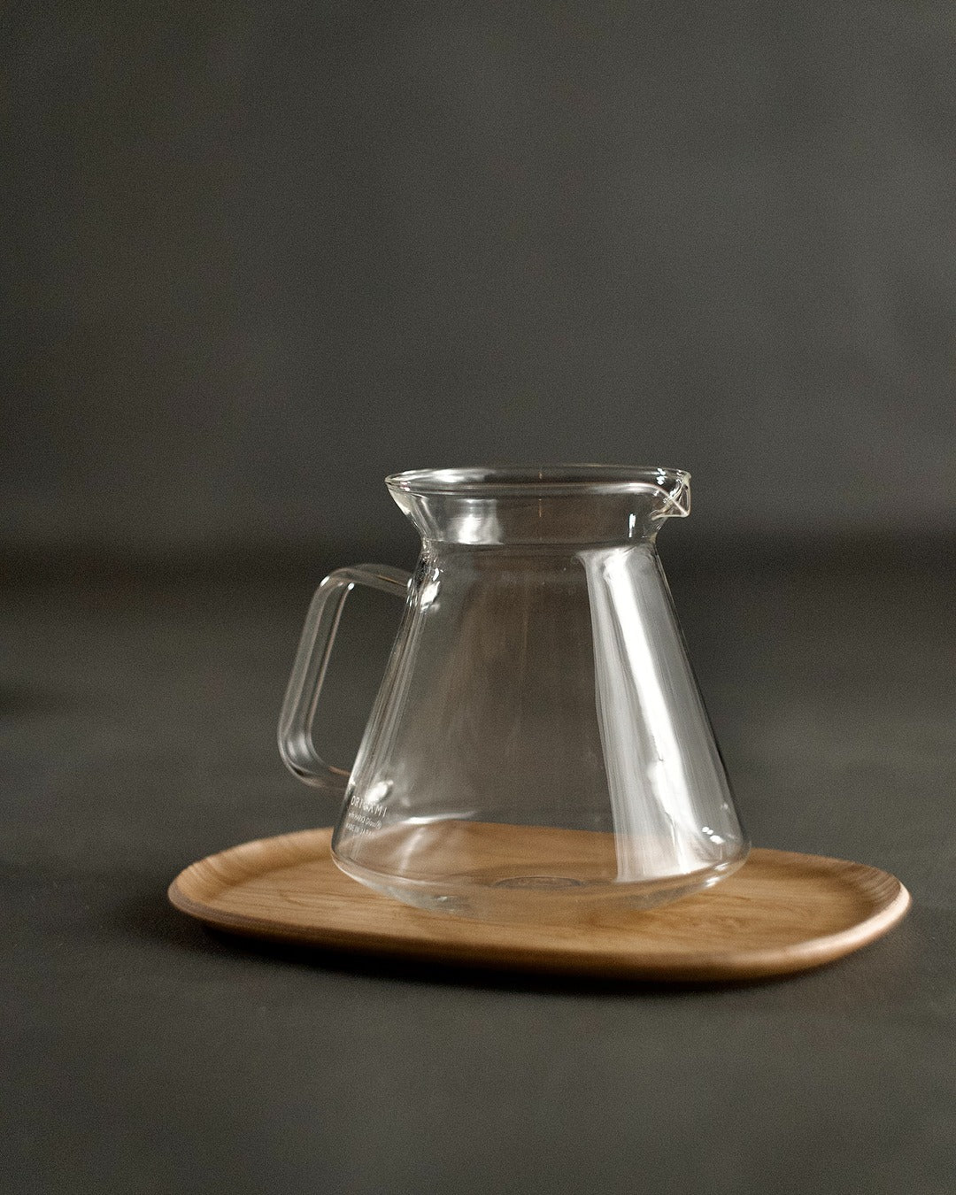 Origami Glass Coffee Server with HARIO