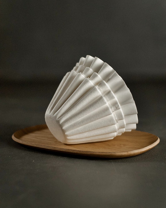 Origami Wave Paper Filter